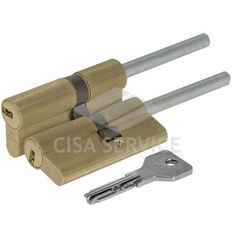 OE307.81.0.00.C5 Cisa ASIX цилиндр 65 (35x30) кл/дл.шток (латунь)
