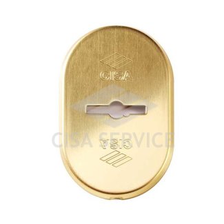 06144.10.00 Cisa Комплект декоративных накладок под сувальдный ключ (латунь)