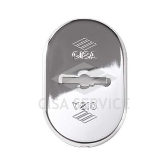 06144.10.18 Cisa Комплект декоративных накладок под сувальдный ключ (хром)