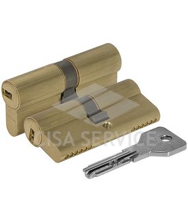 OE300.39.0.00.C5 Cisa ASIX цилиндр 95 (45x50) кл/кл (латунь)