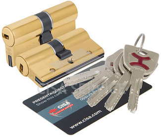 OP3M1.07.0.66 Cisa AP4 S MODULO цилиндр усиленный 90 (40x50) кл/кл (латунь), 5 ключей