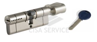 NE000252429 RB (Rav Bariach) MARS цилиндровый механизм 100 мм (45х55), ключ/вертушка, никель