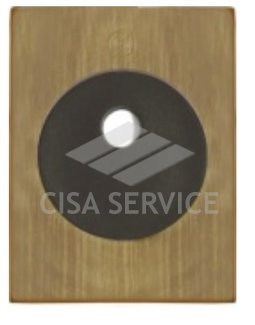 Накладка Securemme QUADRO 4350+4015 под шток (бронза/черный)