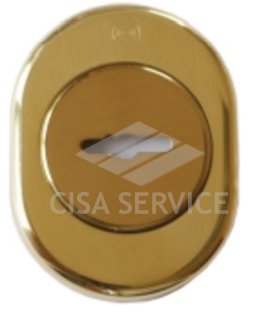 Накладка Securemme 4300+4000 под сувальдный ключ (латунь)