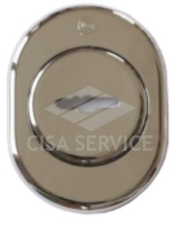 Накладка Securemme 4300+4000 под сувальдный ключ (хром)