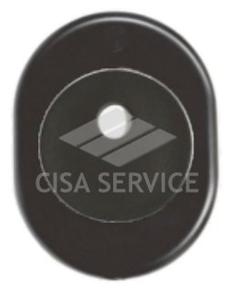 Накладка Securemme 4300+4015 под шток (черный)