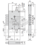 Корпус замка Cisa - 56.250.60