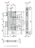 5C110.60.0 Cisa замок врезной под цилиндр
