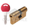 OM311.12.0.66CL.C5 Cisa ASTRAL TEKNO цилиндр 70 (40x30) кл/кл (латунь)
