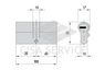 0Q311.22.0.12.C5 Cisa Asix P8 PRO цилиндр 100 (35x65) кл/кл (никель)