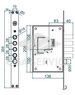 2403UCR0328S67 Securemme Замок сувальдный 2403 Securmap (1+5кл)