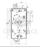 2683LCR0328TXX Securemme Корпус замка 2683 (двухсистемный)