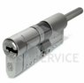 3101QCS30451X5 evoК1 Securemme Цилиндровый механизм с перекод. 75мм(45х30) ключ/дл.шток, никель
