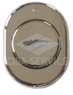 Накладка Securemme 4300+4000 под сувальдный ключ (хром)