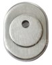 Накладка Securemme 4300+4015 под шток (матовый хром)