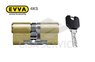 EVVA 4KS Цилиндровый механизм 87мм (31х56) ключ/ключ, латунь